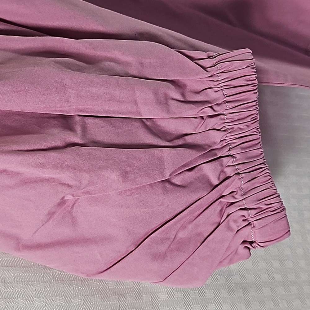 DownEast Jessie gathered top in Orchid Haze Small Medium Large New with tags - Picture 2 of 10
